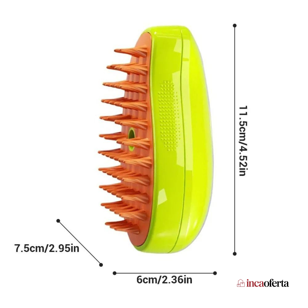 Cepillo a Vapor 3 En 1 Para tu Mascota