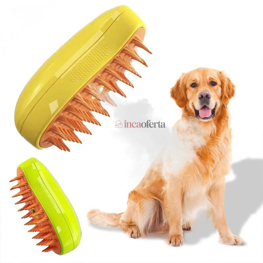 Cepillo a Vapor 3 En 1 Para tu Mascota