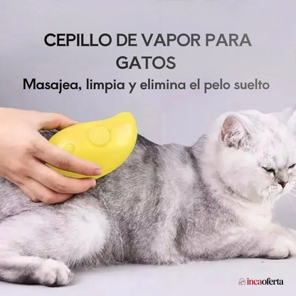 Cepillo a Vapor 3 En 1 Para tu Mascota
