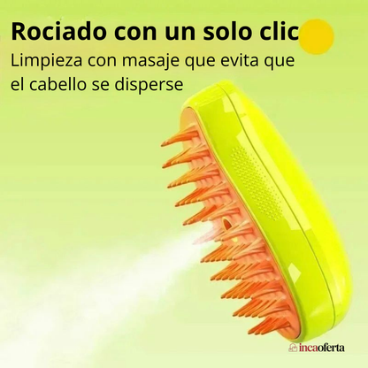 Cepillo a Vapor 3 En 1 Para tu Mascota